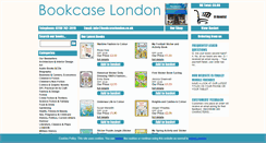 Desktop Screenshot of bookcaselondon.co.uk